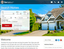 Tablet Screenshot of foyhomes.com